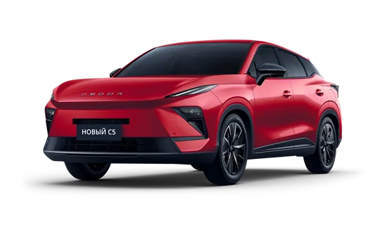 OMODA C5, цвет Красный