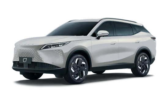 OMODA C7, цвет Пудровый серый