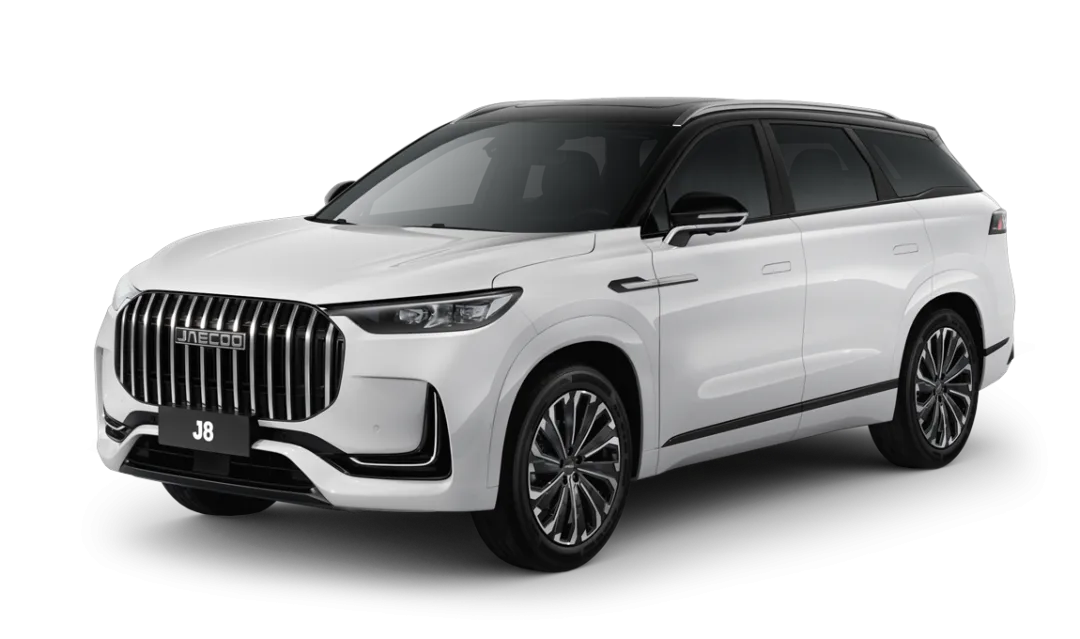 JAECOO J8, цвет Белый с черной крышей